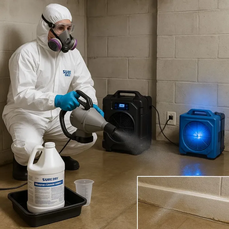 Sanitization and Odor Removal process in Belvidere, NJ