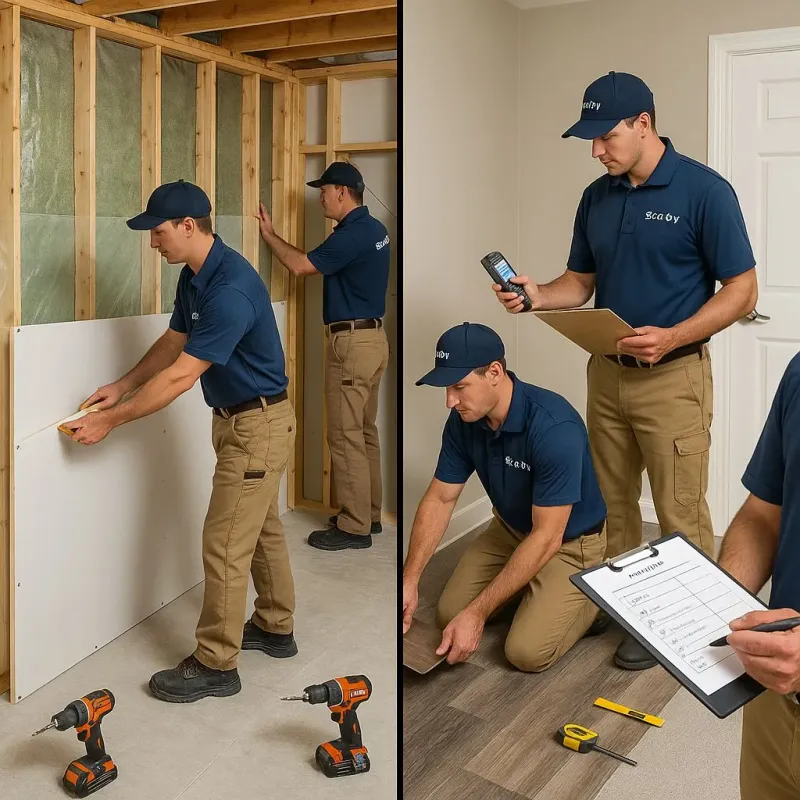 Repairs and Reconstruction process in Belvidere, NJ